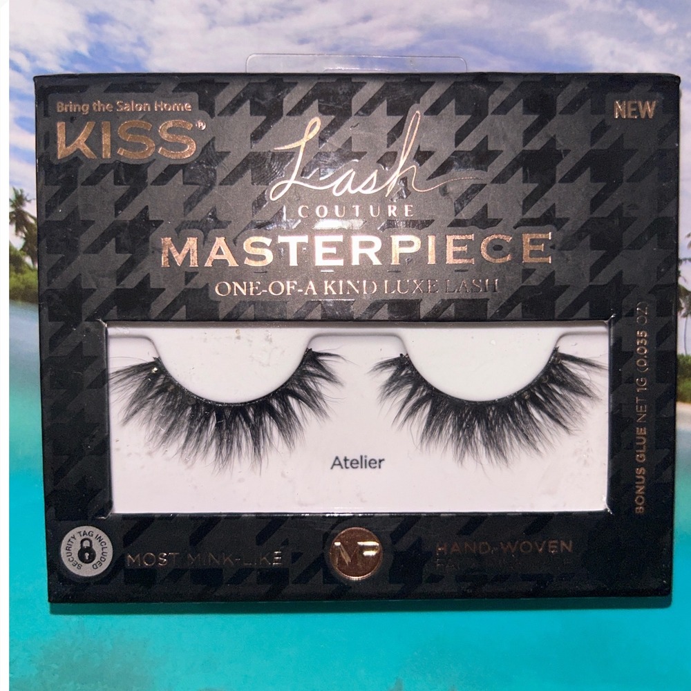 KISS Lash Couture Masterpiece Atelier Lashes One-Of-A-Kind Luxe rhinestone New